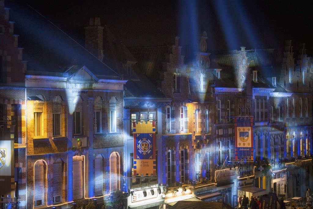 marche des illuminations de tournai centre