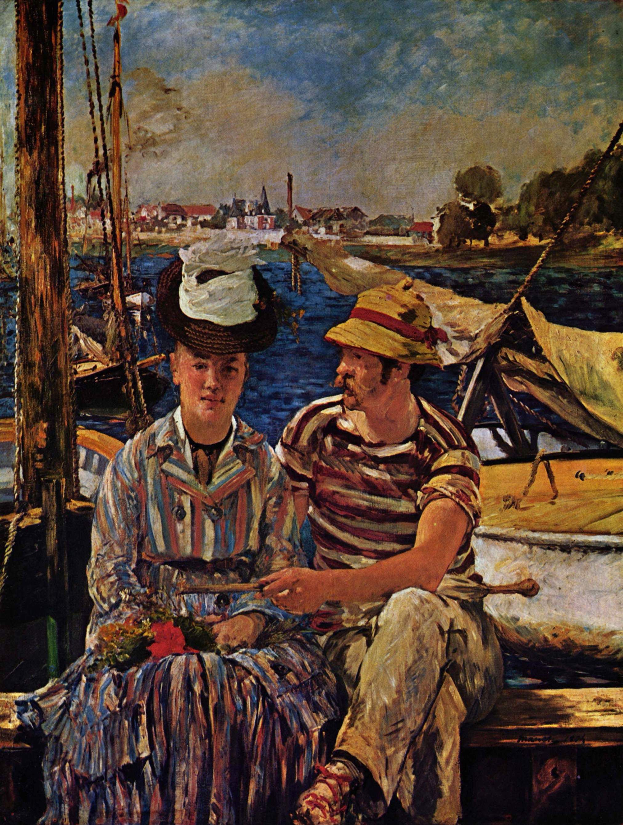 L'Argenteuil Manet masterpiece